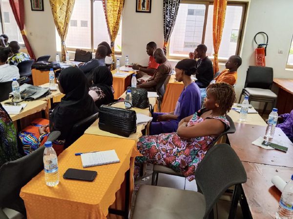 Session de formation en salle